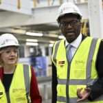 Britains Prime Minister Liz Truss and Chancellor of the Exchequer Kwasi Kwarteng