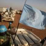 U N Blue Helmet peacekeepers Mali