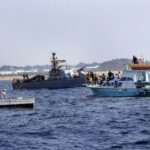 demonstration demanding Lebanons right to its maritime oil and gas fields