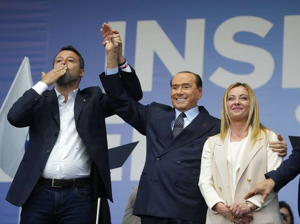 italy salvini berluskoni meloni