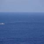 A boat in the Mediterranean Sea on the Israeli border with Lebanon
