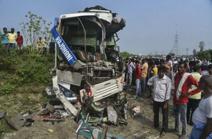 India bus Road Accident
