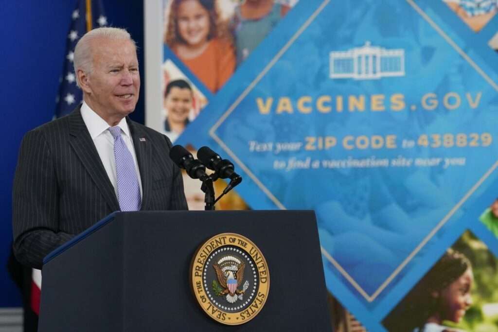 Joe Biden talks about the newly approved COVID 19 vaccine