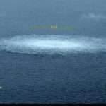 The gas leak in the Baltic Sea from Nord Stream