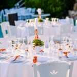 wedding decoration ideas white terracotta hues ft