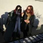 Iran Women without wearing mandatory Islamic headscarf