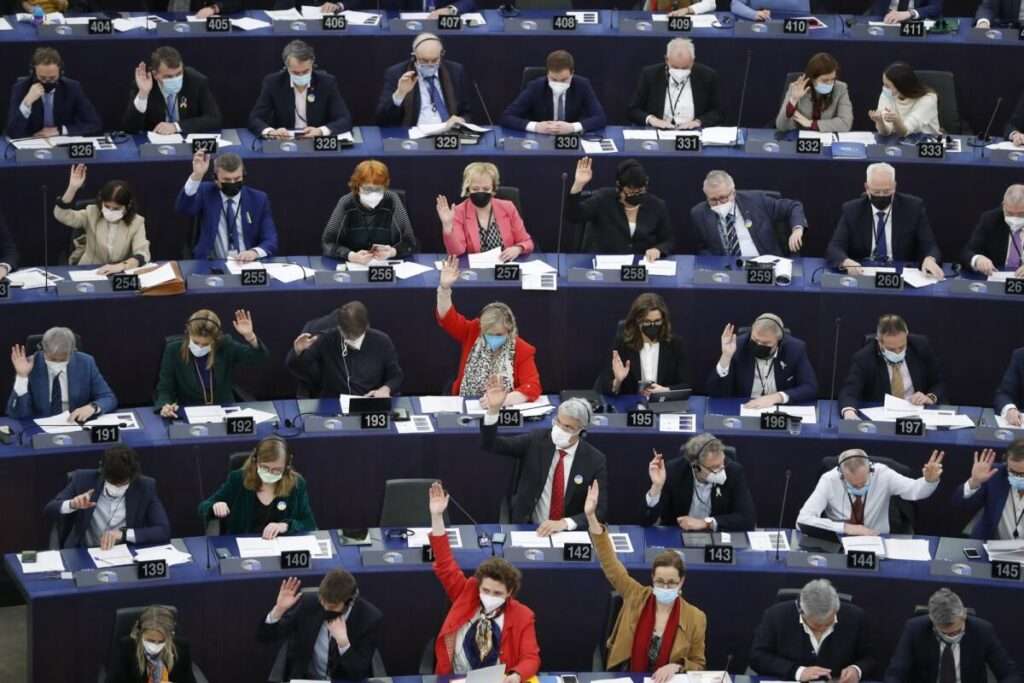 Europarliament voting