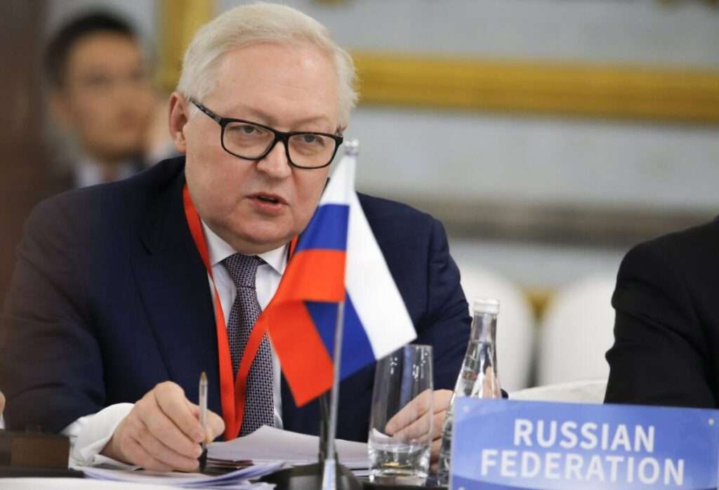 Russian Deputy Foreign Minister and head of delegation Sergei Ryabkov