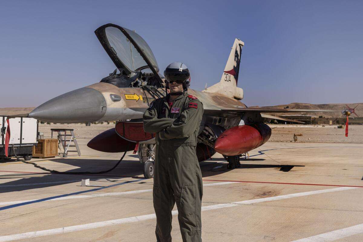 An Israeli F 16I pilot