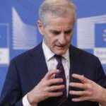 Norways Prime Minister Jonas Gahr Stoere