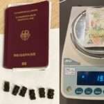 Russia Arrest German turist for suggling Fink Green Goldpears