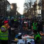 Spain farmers protesting 3