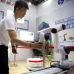 a robotic manufacturing arm from Chinese robot maker