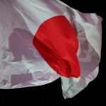 The flag of Japan waves during the opening ceremony 768x512 1