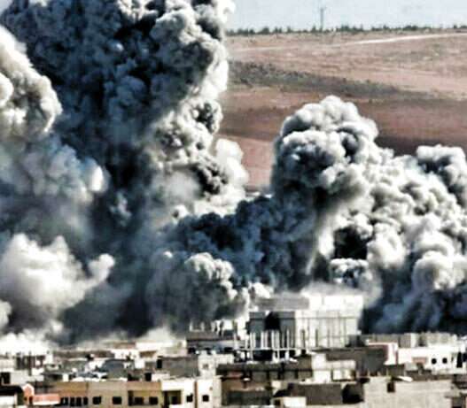 bombing syria