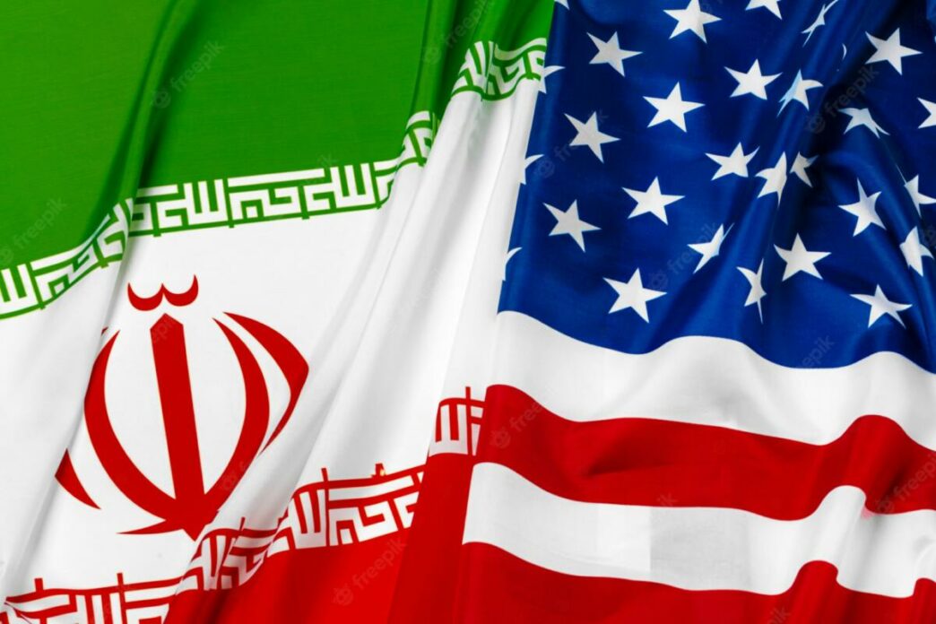 flag iran together with flag united states america 93675 77504
