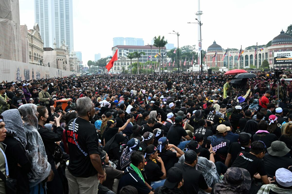 MALAYSIA-POLITICS-MARCH
