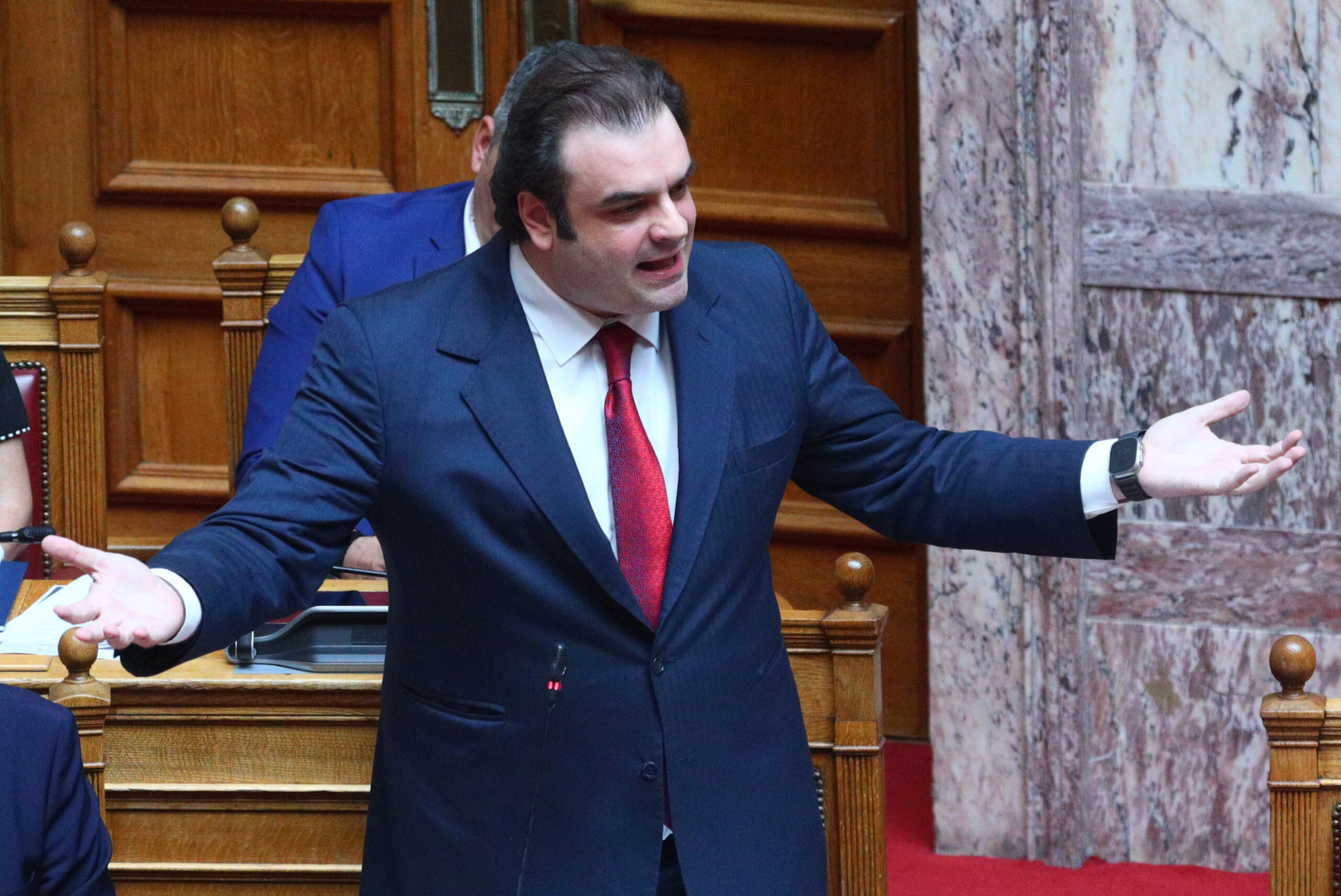 [379380] ΣΥΖΗΤΗΣΗ ΣΤΙΗΝ ΟΛΟΜΕΛΕΙΑ ΤΗΣ ΒΟΥΛΗΣ ΝΟΜΟΣΧΕΔΙΟΥ ΤΟΥ ΥΠΟΥΡΓΕΙΟΥ ΕΘΝΙΚΗΣ ΟΙΚΟΝΟΜΙΑΣ ΚΑΙ ΟΙΚΟΝΟΜΙΚΩΝ   (ΓΙΑΝΝΗΣ ΠΑΝΑΓΟΠΟΥΛΟΣ/EUROKINISSI)
