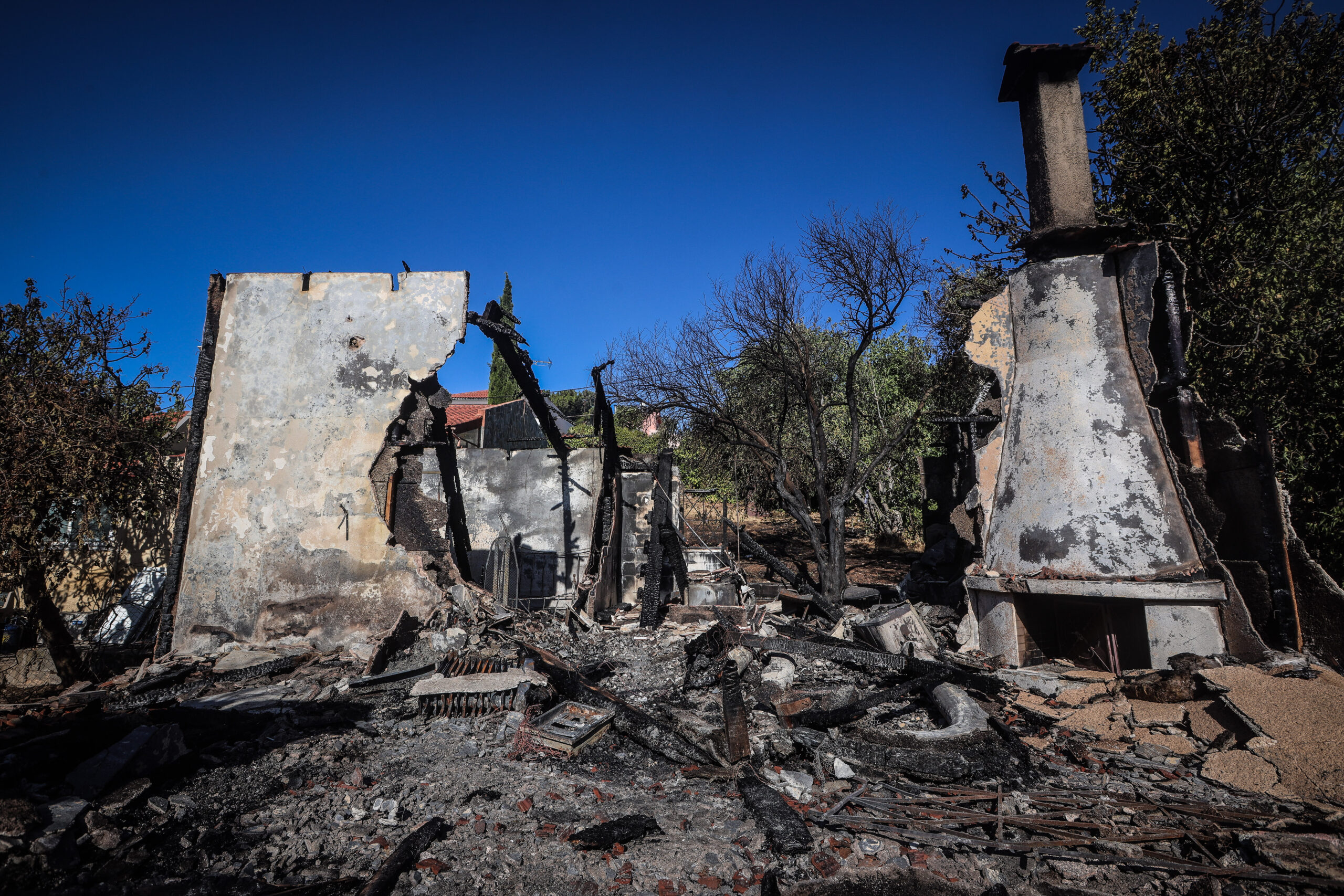 [379449] Η ΕΠΟΜΕΝΗ ΗΜΕΡΑ ΤΗΣ ΠΥΡΚΑΓΙΑΣ ΣΤΟ ΚΡΥΟΝΕΡΙ (ΓΙΑΝΝΗΣ ΠΑΝΑΓΟΠΟΥΛΟΣ/EUROKINISSI)