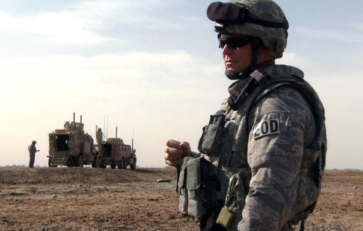 Irak USA Oscar Bombenentschaerfer