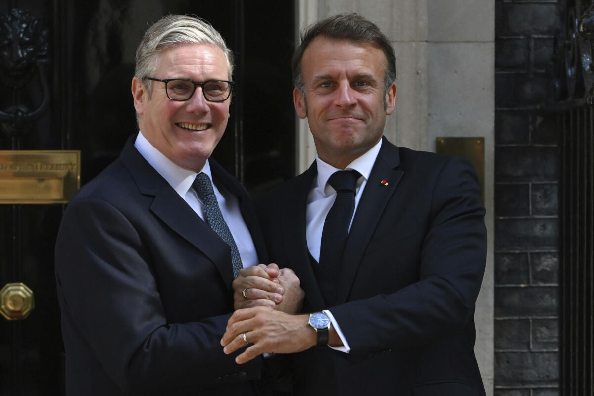 APTOPIX Britain France Summit