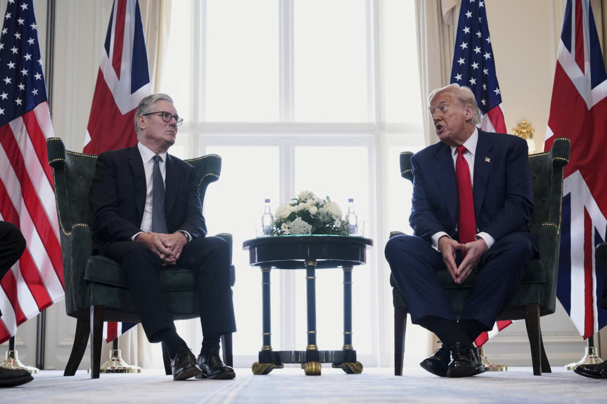 APTOPIX Trump Scotland