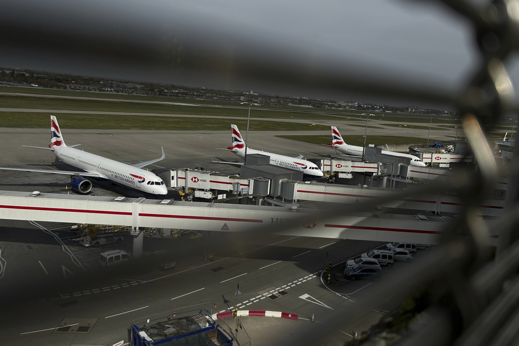 britain air traffic delays file ap